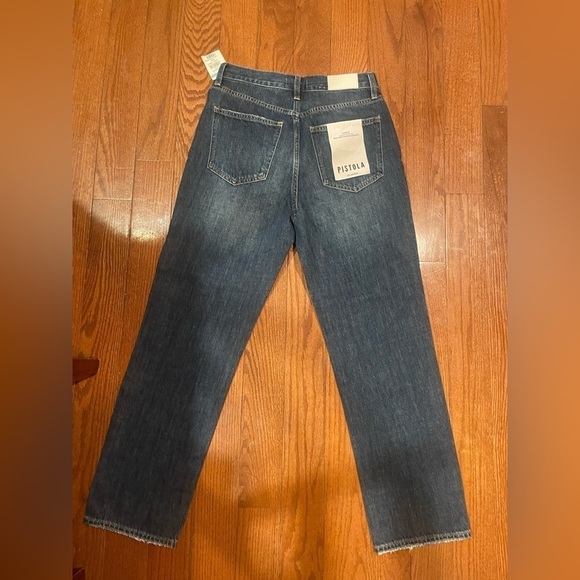 NWT Pistola Charlie High Rise Straight Jeans in Gravity sz 26 - Picture 6 of 15